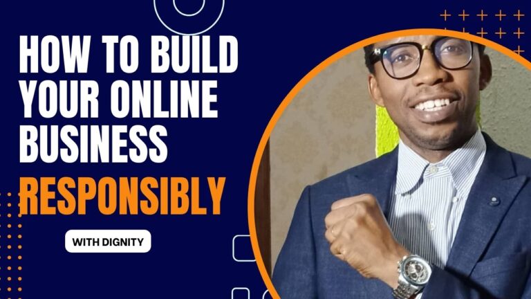 How To Build Your Online Business Decently
